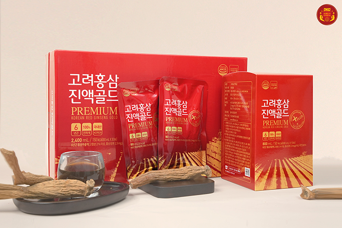 Nước Hồng Sâm Hàn Quốc 100% Daedong - Korea Red Ginseng Gold 80ml x 30 Gói