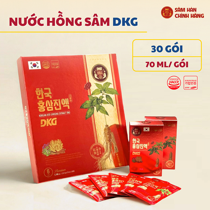 nước hồng sâm hàn quốc DKG 30 gói