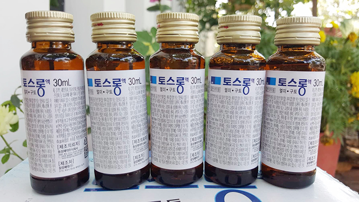 thuốc chông say tàu xe Hàn Quốc Dongsung 30ml x 30 chai