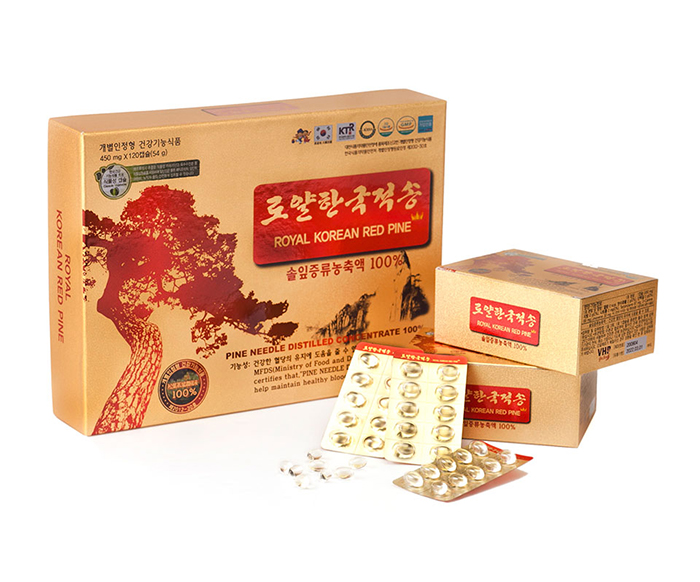 tinh dầu thông đỏ chính phủ hàn quốc red pine