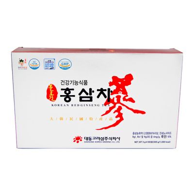 Trà Hồng Sâm Daedong Hàn Quốc Hộp 100 Gói 4mg/g