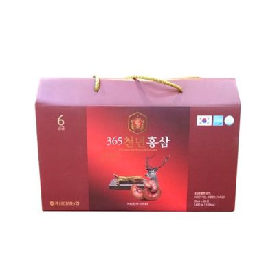 Nước Hồng Sâm Nhung Hươu Linh Chi 365 Hàn Quốc Gói 70ml x 20 Gói