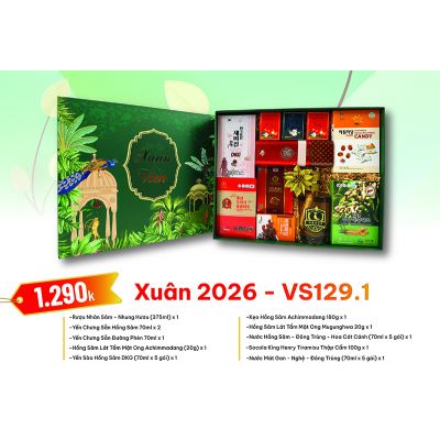 Quà Tặng Quà Biếu Hồng Sâm Xuân 2026 - VS129