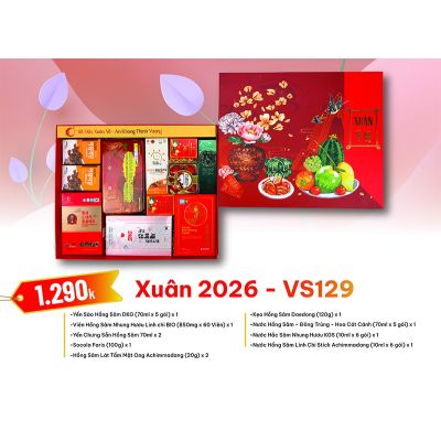 Quà Tặng Quà Biếu Hồng Sâm Xuân 2026 - VS129