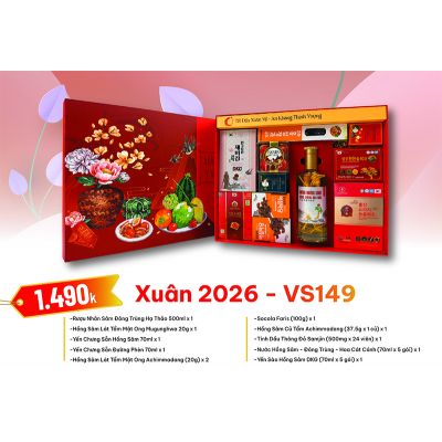Quà Tặng Quà Biếu Hồng Sâm Xuân 2026 - VS149