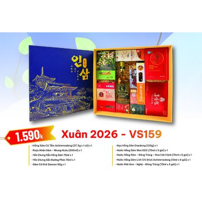 Quà Tặng Quà Biếu Hồng Sâm Xuân 2026 - VS159