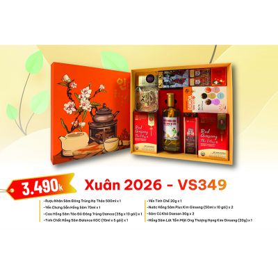 Quà Tặng Quà Biếu Hồng Sâm Xuân 2026 - VS349