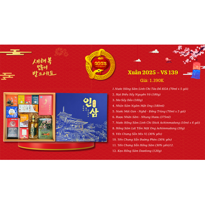 Quà Tặng Quà Biếu Sức Khỏe 2025 - VS139
