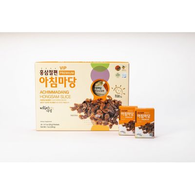 Hồng Sâm Thái Lát Tẩm Mật Ong 200g Achimmadang Hàn Quốc
