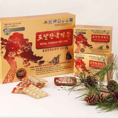 Tinh Dầu Thông Đỏ Hoàng Gia Cao Cấp Hàn Quốc 450mg x 120 Viên Royal
