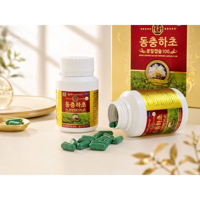 Đông Trùng Hạ Thảo Hàn Quốc Bio Apgold 120 Viên