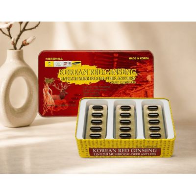 Viên Hồng Sâm Linh Chi Nhung Hươu 60 Viên Bio - Bổ Sung Dưỡng Chất Cho Cơ Thể