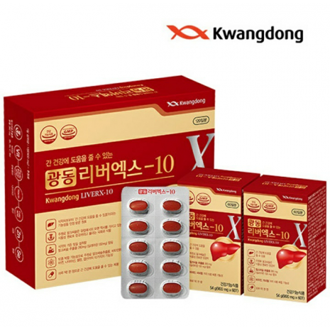 Viên Bổ Gan Giải Độc Kwangdong LiverX-10 Hàn Quốc Hàng Nội Địa