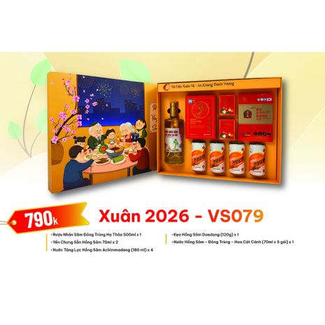 Quà Tặng Quà Biếu Hồng Sâm Xuân 2026 - VS079