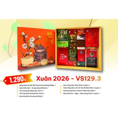 Quà Tặng Quà Biếu Hồng Sâm Xuân 2026 - VS129-3