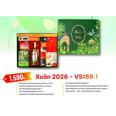 Quà Tặng Quà Biếu Hồng Sâm Xuân 2026 - VS159-1