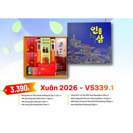 Quà Tặng Quà Biếu Hồng Sâm Xuân 2026 - VS339-1