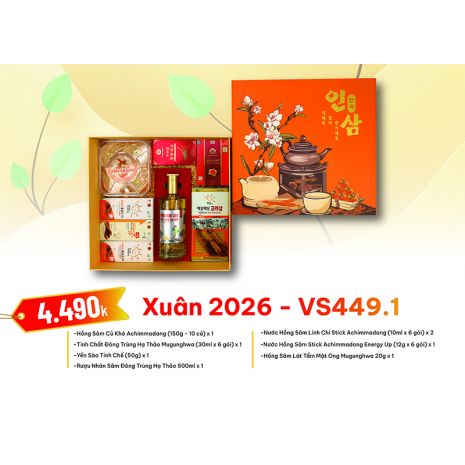 Quà Tặng Quà Biếu Hồng Sâm Xuân 2026 - VS499-1